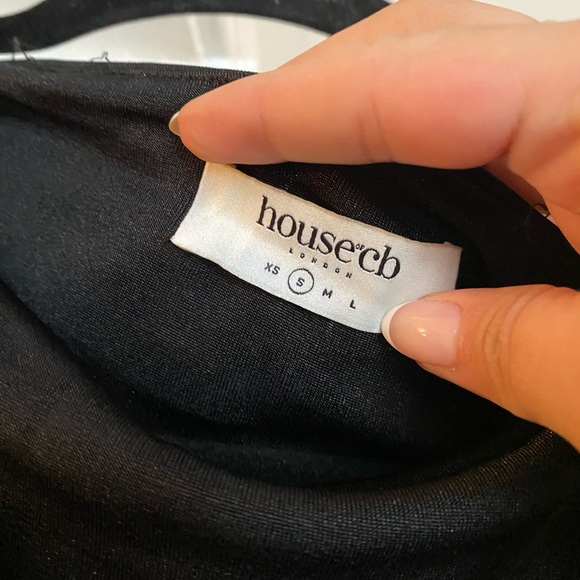 House of CB Marcella Black Cutout Dress - Picture 5 of 9